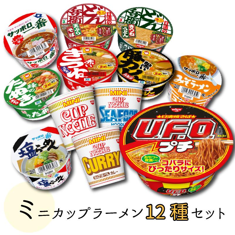 カップ麺 詰め合わせ 福袋 バラエティ 箱買い ミニ <strong>カップラーメン</strong> 箱 まとめ買い 送料無料 ミニカップ麺 <strong>12種</strong> インスタントラーメン レトルト食品 常温保存 即席ラーメン 防災 非常食 備蓄 焼きそば ミニサイズ 黒い豚カレー 醤油 塩 赤いきつね 緑のたぬき カップヌードル