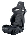正規品!【SPARCO/スパルコ】R333 リクライニング セミバケットシートブラック×ブラック