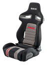 正規品!【SPARCO/スパルコ】R333 リクライニング セミバケットシートブラック×ダークグレー