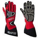 SPARCO/スパルコ レーシンググローブ4輪車用 TIDE KG-9 (公認無し、カート・走行会モデル) レッド ※サイズ選択 07(XXS)〜12(XL)