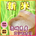 【23年度産】【新米】【送料無料】『茨城県産コシヒカリ白米10K』