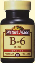 ネイチャーメイドビタミンB6 　80粒タンパク質をつくるビタミン