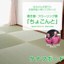 【ちょこんと】【つかまり立ち始めの8ヶ月の赤ちゃんに】ベビーベッド を使わず赤ちゃんと添い寝☆イ草 置き畳 ちょこんと ケナフ 仕様3畳6枚セット 縁無し畳 半畳 ラグ マット い草 畳 琉球畳 ユニット畳 日本製 国産 tatami カーペット