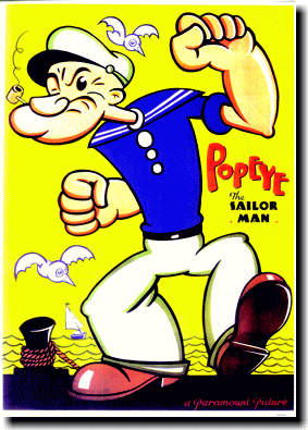 ポパイ【Popeye】ポスター！アメリカ〜ンなポスターが勢揃い！お部屋をカスタムしちゃいま…...:aoi-depart:10003366