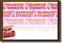 ダンキンドーナツ【Dunkin' Donuts】【Mサイズ】大き目のイラスト ピクチャーフレーム!インテリアにどうぞ♪アメリカの香りがする商品を揃えました♪企業ロゴやキャラクター!どれもCOOLです♪【2.980円以上送料無料】【35%OFF】【sybp】【w1】