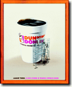 ダンキンドーナツ【Dunkin' Donuts】【No.2】【Sサイズ】ミニサイズのイラスト ピクチャーフレーム!インテリアにどうぞ♪アメリカの香りがする商品を揃えました♪企業ロゴやキャラクター!どれもCOOLです♪【2.980円以上送料無料】【5%OFF】【sybp】【w1】