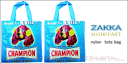 CHAMPION【レトロ】ナイロン トートバッグ特集♪今回はしっかりした生地でGOOD!なが〜く使える一品ですヨ♪もちろんお値段もお手ごろ価格です♪【2.980円以上送料無料】【15 】【大人気】