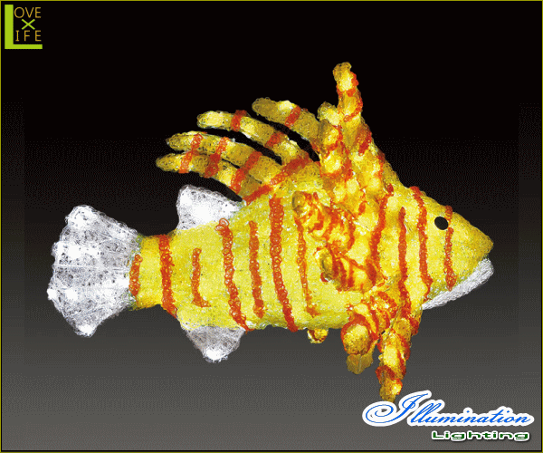 【LED】【ACR-(A)FISH-MK】【大型商品】LEDクリスタルミノカサゴ【カサゴ】…...:aoi-depart:10007965