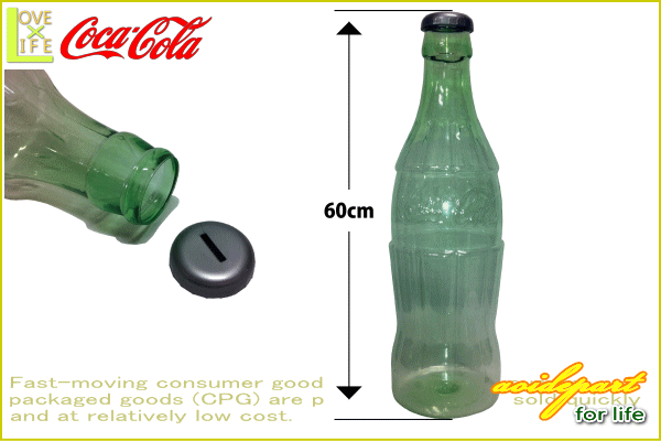 【コカ・コーラ】【COCA-COLA】コカコーラ ボトルバンク【Bottle Style …...:aoi-depart:10010027
