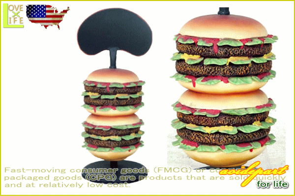 【アメリカン雑貨】【BIG SALES PROMOTION DOLL】ハンバーガー【HAM…...:aoi-depart:10010603