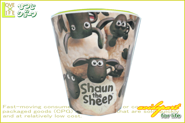 【ひつじのショーン】メラミンカップ【集合】【ウォレスとグルミット】【ひつじ】【羊】【コップ】【カップ】【メラミン】【食器】【マグ】【キャラ】【かわいい】