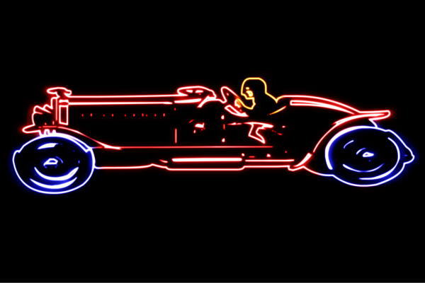 ネオン　車34　くるま　クルマ　カー　CAR　自動車　ディーラー　カスタム　外車　ネオンライト　電飾　LED　ライト　サイン　neon　看板　イルミネーション　インテリア　店舗　ネオンサイン　アメリカン雑貨