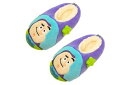 【ピクサーキャラクター】ジュニアルームシューズ【バズパープル...