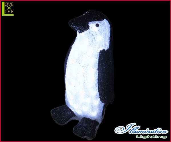 【20 】クリスタル ペンギン【モチーフ】【動物】【アニマル】【南極】【鳥】白黒の模様がは…...:aoi-depart:10007299