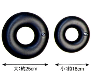 アイジョーエアークッション HGミニ円座タイプ （大・小/大・大2個組） 603/604セット 5色ありセットで使い方いろいろ。