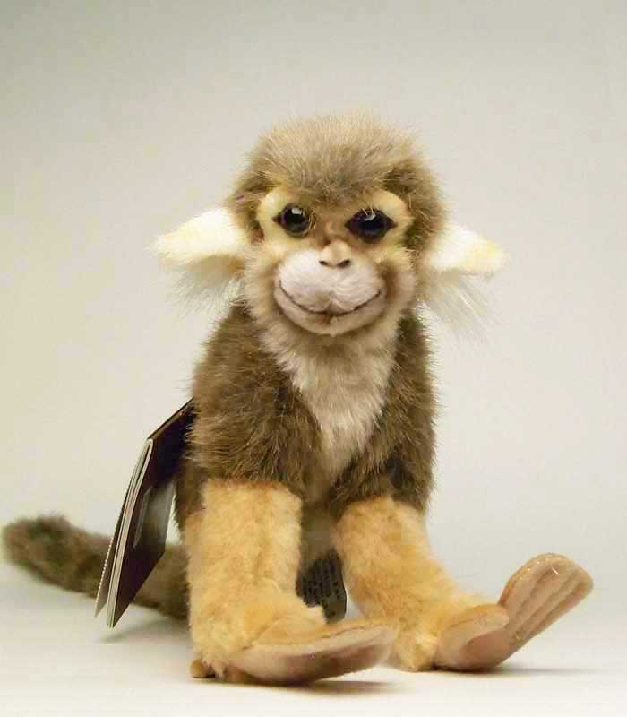 【到着しました！即納】ハンサ リスザルHANSA SQUIRREL MONKEYりすざる18cm【セール】動物のぬいぐるみ