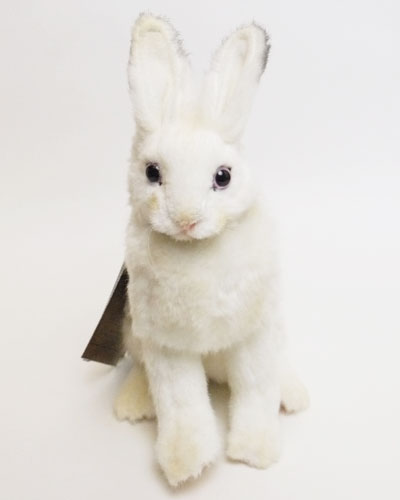 【到着しました！即納】【新着】ハンサ 白ウサギ21cmHANSA WHITE RABBIT【セール】ウサギのぬいぐるみ【RCPmara1207】