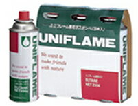 【あす楽対応】ユニフレーム(UNIFLAME)☆レギュラーガス(3本)【送料590円 1万円以上送料無料(北・沖 除く)】の画像