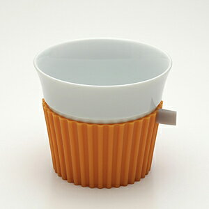 アッシュコンセプト・グッドデザイン賞に輝くいた タグカップTag cup（キャロット）【楽ギフ_包装】【楽ギフ_のし】【楽ギフ_のし宛書【突破1205】【P1209】