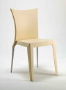 Arrmet（アーメット）社チェアー”JO”（ジョー）クリーム イタリア製スタッキングチェア（椅子・いす）オフィス・ショップ・家庭用に 送料無料【P0810】