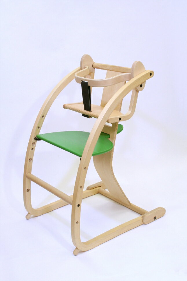 NEW BAMBINI(ニューバンビーニ)ベビーチェア（ベビーセット付）[グリーン]SNC-06【イス】【木製 チェア】 送料無料SDIファンタジア【P0810】ベビーセット付きなので、赤ちゃんから大人まで使える便利な椅子です。木製のおしゃれなデザインと高い機能性が魅力！