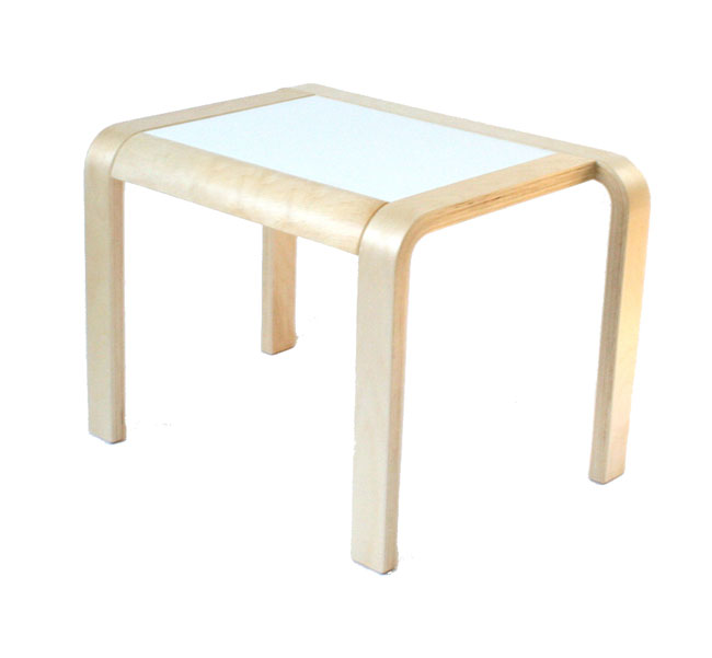 SDiファンタジアPICCOLA-Tableピッコラテーブル(佐々木敏光デザイン）（ホワイト）【木製 赤ちゃん 幼児用　テーブル】 送料無料【P0810】