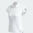 【ゆうパケットOK】アディダス(adidas) クラブ スリーストライプス ポロシャツ CLUB 3-STRIPES POLO SHIRT レディース (20ss) ホワイト×マットシルバー FRO23-FK6986