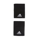 【ネコポスOK】アディダス (adidas) テニス リストバンド ラージ TENNIS WRISTBAND LARGE ブラック×ホワイト×ホワイト GNS33-FK0916