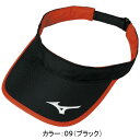 ミズノ(mizuno) バイザー (18SS) ブラック 62JW810209【P8T】【ss2106】【FS2101】【FS2101】