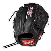 ローリングス(Rawlings) ソフトボール用 HYPER TECH (19ss) 一般内ピッチャー用グローブ 女性用 ブラック ハイパーテック 右投げ GS9HTY14-B　野球用品の画像