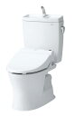 【送料無料】 TOTOピュアレストQR 4.8L手洗い付きタンクセット止水栓付きCS230B+SH231BA【便座は含まず】