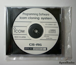 IC-R6 用クローニングソフト　アイコム　CS-R6 (CSR6)IC-R6用クローニングソフトウェア (ICOM)【CS-R6】(CSR6)