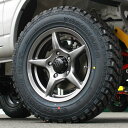 WILDBOAR X ＆ YOKOHAMAジオランダーM/T+（185/85R16）ジムニータイヤ＆ジムニーホイール4本セット[ジムニー専用]