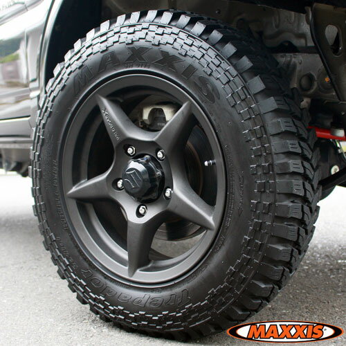 ☆SPECIAL SALE☆ [ホイールカラー限定] WILDBOAR X ＆ MAXXISトレパドール（185/85R16） (スズキジムニー用 タイヤ ホイール 4本セット)マキシストレパドール ジムニータイヤ＆ジムニーホイールセット[ジムニー専用]