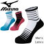 ソックス 靴下 メンズ レディース ミズノ mizuno ショート丈 テニス ソフトテニス バドミントン 卓球 スポーツソックス 男女兼用 アクセサリー くつした/62JX8002【取寄】【返品不可】