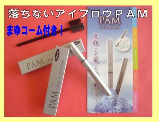 落ちないアイブロウ　PAM