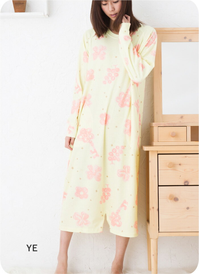 1.2mmパイルptクローバー&キー ワンピtsumori chisato SLEEPワコール ツモリチサト スリープ ナイティ 1.2mmパイルptクローバー&キー ワンピtsumori chisato SLEEPワコール ツモリチサト スリープ ナイティ