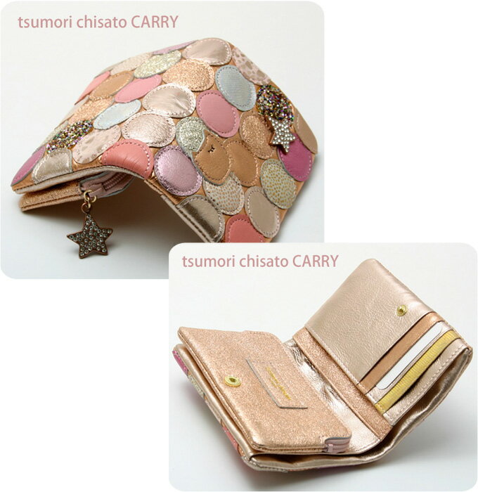 二つ折り財布ツモリチサト　財布マルチドット　ツモリチサト　キャリー【tsumori chisato CARRY】【通販　レディース　サイフ　財布　バッグ　通販】