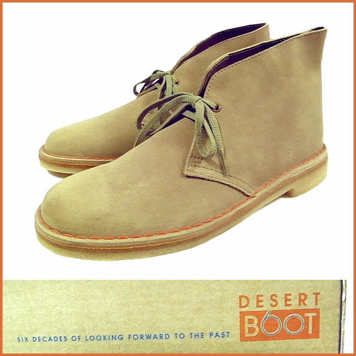 クラークス デザート ブーツ 60周年限定 2000s ヴィンテージ サンド スエードClarks Original Desert Boot Vintage Sand Suede 60 decades Limited edition of 2000s