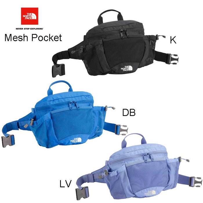 ザ ノースフェイス　メッシュ　ポケット 見た目もシンプルな定番ウエストバッグです。 The North Face Mesh Pocket　あす楽対応