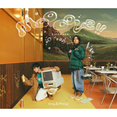 ▼CD / King & Prince / moooove!!/halfmoon (CD+DVD) (初回限定盤B) / UPCJ-9053[5/23]発売