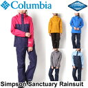レインスーツ レインウェア レディース コロンビア Columbia/アウトドアウェア 雨合羽 雨具 ジャケット ロングパンツ 女性 上下セット トレッキング 登山 ライトハイク キャンプ 正規品/PL0125
