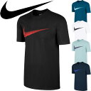 半袖 Tシャツ メンズ /ナイキ NIKE スウォッシュ ロゴ クルーネック トレーニング ジム ラ