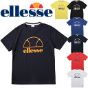 半袖 Tシャツ プラクティスシャツ テニスウェア メンズ レディス/エレッセ ellesse TENNIS テニスシャツ ロゴT スポーツウェア ユニセックス 練習 部活 プラシャツ トップス /ETS16311