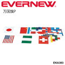 万国旗 20カ国セット エバニュー EVERNEW 万国旗P 連結式 全長10m 国旗 体育用品 学校用品 備品 用具 運動会 イベント レクリエーション 日本製 /EKA383【取寄】
