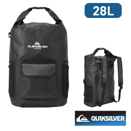 QUIKSILVER <strong>クイックシルバー</strong> バックパック <strong>リュック</strong> <strong>リュック</strong>サック 防水バッグ 大容量 メンズ 防水 バッグ ウォータープルーフバッグ ウォータープルーフ 梅雨 登山 釣り サーフィン 28L QBG241014 SEA STASH MID