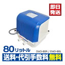 【1年保証付】 テクノ高槻 DUO-80 【CP-80Wの後継機種】 DUO-80-L DUO-80-R エアーポンプ 合併浄化槽 静音 省エネ 電動ポンプ 浄化槽エアーポンプ 浄化槽ブロワー 浄化槽エアポンプ ブロワー ブロワ ブロアー