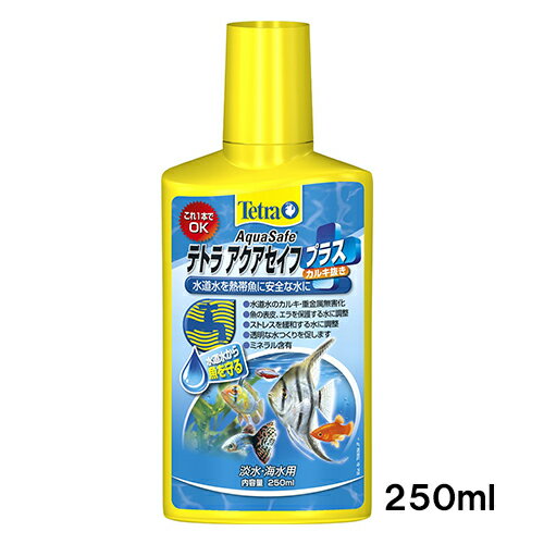 テトラ　アクアセイフ プラス 250ml 淡水・海水用　粘膜保護　カルキ抜き _lg...:aqua-legend:10016913