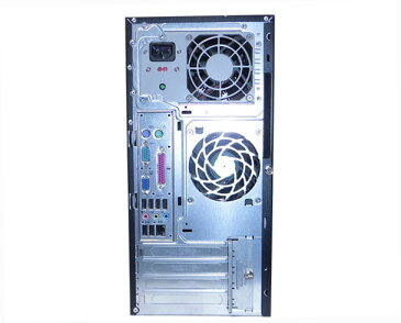 WinXP-Home 中古デスクトップ タワー型HP dx6100 MT(DX439AV)【中古】Pentium4-2.8GHz/512MB/40GB/DVDコンボ