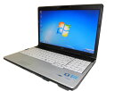 富士通 LIFEBOOK E742/FWindows7 中古ノートパソコン 15.6インチCore i5-3320M 2.6GHz/4GB/320GB/DVD-ROM